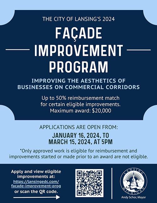 Facade Improvement Program Announcement