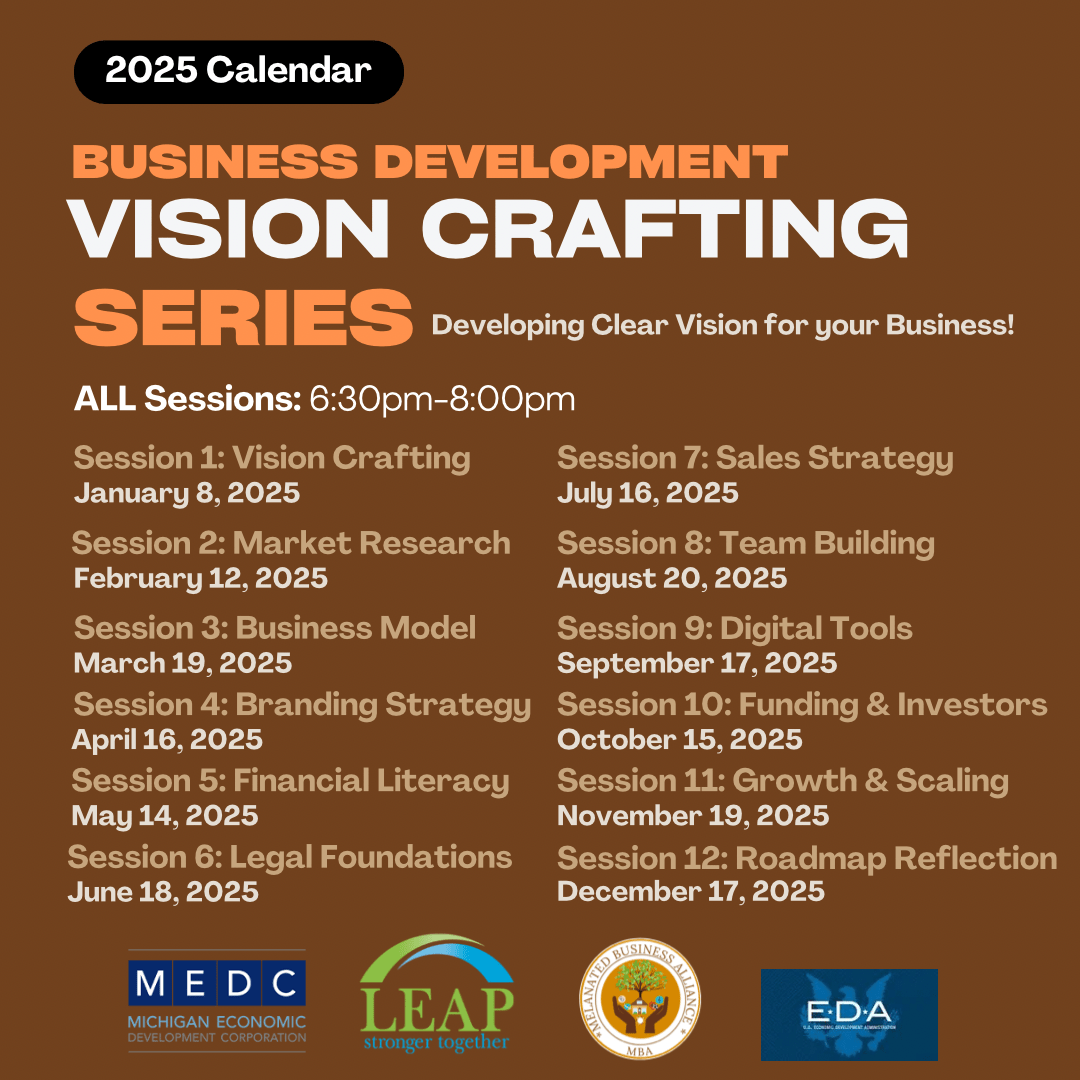 Vision Crafting Annual Flyer